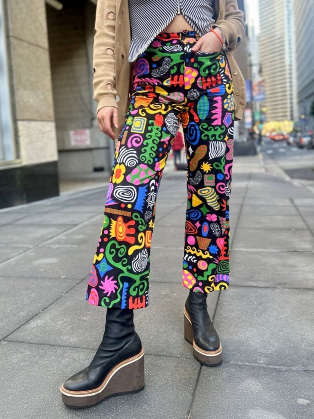 NOOWORKS Party Mix Casual Bell Pants *SOLD OUT ONLINE* - Size 3X